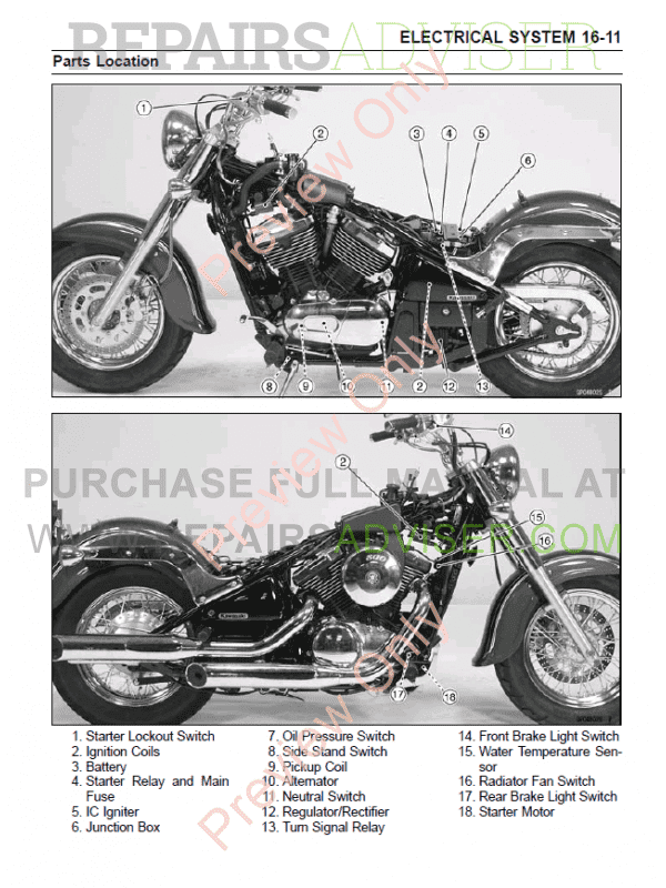 motorcycle repair manuals free download
